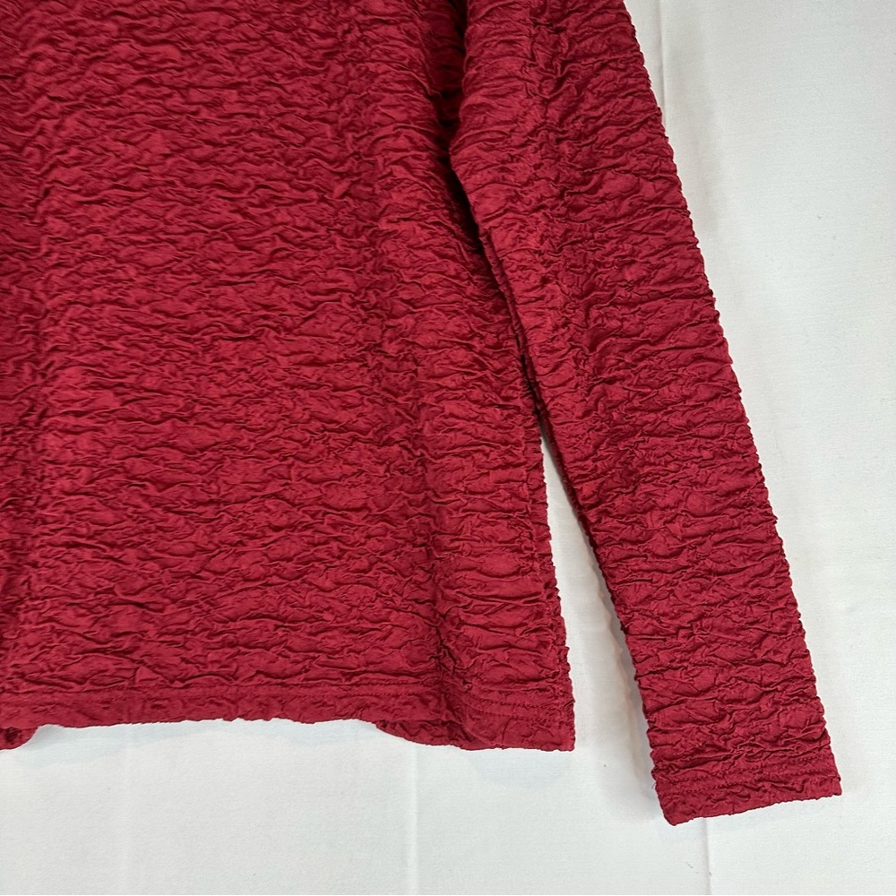 ERIN LONDON Women’s Size S Jacket Lightweight NWT Full Zipper Stretch Ruching - Picture 10 of 14